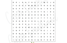 7 Fun Easter Word Search Printables (Free!) - Cassie Smallwood within Religious Easter Word Search Free Printable