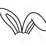 8 Cute Bunny Ear Templates   Cassie Smallwood Pertaining To Printable Easter Bunny Ears Template