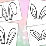 8 Cute Bunny Ear Templates   Cassie Smallwood Pertaining To Printable Easter Bunny Ears Template