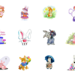 A Huge List Of High Quality Free Easter Clip Art With Easter Clip Art Free Printable