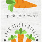 Carrot Patch Easter Mantel With Free Printables   Creationskara With Easter Carrot Printable