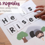 Christ Centered Easter Printables For Preschoolers Pertaining To Preschool Easter Printable