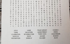 Christian Easter Word Search - Lovinghomeschool inside Christian Easter Word Search Free Printable