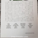 Christian Easter Word Search   Lovinghomeschool Intended For Christian Easter Word Search Printable