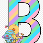 Easter Alphabet Letters Clipart (#5316990)   Pinclipart For Free Printable Easter Alphabet Letters