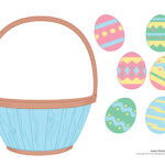 Easter Basket Template, Easter Basket Clipart & Easter Craft Regarding Free Printable Easter Basket Printable