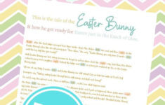 Easter Bunny Left Right Passing Game | Skip To My Lou pertaining to Easter Left Right Game Free Printable