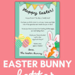 Easter Bunny Letter Free Printable   Making Frugal Fun Throughout Free Printable Letter From The Easter Bunny