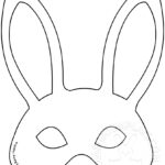 Easter Bunny Mask Template   Easter Template Throughout Printable Easter Bunny Mask