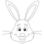 Easter Bunny Templates & Outlines   53 Free Pages | Printabulls With Easter Bunny Head Printable