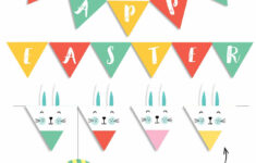 Easter Bunting Printable for Easter Bunting Printable