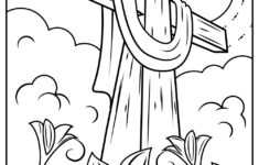 Easter Coloring Pages: 36 Free Printable Pdf Sheets For Kids for Free Printable Catholic Easter Coloring Pages