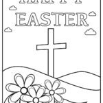 Easter Coloring Pages: 36 Free Printable Pdf Sheets For Kids Pertaining To Printable Christian Easter Coloring Pages