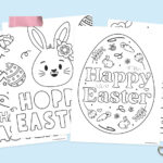 Easter Coloring Pages   Free Printable!   Favorite Printables With Happy Easter Printable Coloring Pages