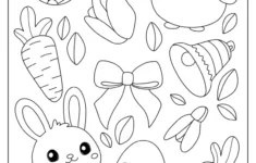 Easter Coloring Pages (Free Printables) in Easter Printable Sheets