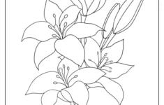 Easter Coloring Pages (Free Printables) inside Easter Lily Coloring Page Printable