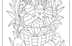 Easter Coloring Pages (Free Printables) pertaining to Free Printable Easter Printing Coloring Pages