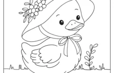 Easter Coloring Pages (Free Printables) regarding Free Printable Easy Easter Coloring Pages