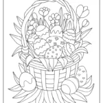 Easter Coloring Pages (Free Printables) Regarding Printable Easter Color