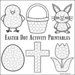 Easter Dot Activity Printables   The Resourceful Mama Throughout Easter Do A Dot Printable