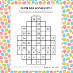 Easter Egg Hidoku Puzzles | Math = Love Throughout Printable Easter Logic Puzzles