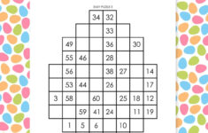 Easter Egg Hidoku Puzzles | Math = Love throughout Printable Easter Logic Puzzles