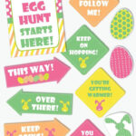 Easter Egg Hunt Signs   Printable Easter Party Signs And With Easter Eggs Hunt Signs Free Printable