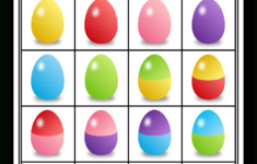 Easter Egg Picture Bingo (Printable) - Activity Connection with regard to Easter Eggs Bingo Printable
