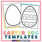 Easter Egg Template   Superstar Worksheets Within Easter Eggs Decoration Printable