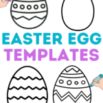 Easter Egg Template To Print   Crafty Morning Pertaining To Easter Eggs Shape Printable