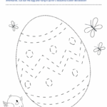 Easter Egg Tracing Printable Intended For Printable Easter Eggs Tracing