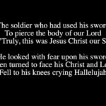 Easter Hallelujah Lyrics Blkbgnd Inside Hallelujah Easter Version Lyrics Printable