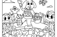 Easter Hidden Picture Puzzle And Coloring Page - Worksheets Library regarding Easter Hidden Picture Printable