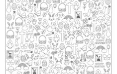 Easter I Spy - 4 Free Printables | Printabulls inside Easter Hidden Picture Printable