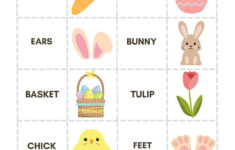 Easter Matching Game Printable » Homemade Heather in Printable Easter Memory Game