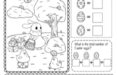 Easter Math Worksheet - Free Printable, Digital, &amp; Pdf with Printable Activities For Easter