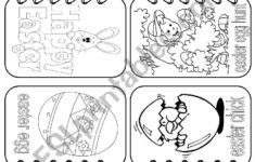 Easter Mini Book - Esl Worksheetsónia Araújo for Easter Mini Book Printable
