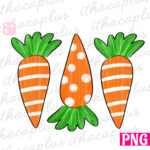Easter Png, Easter Carrot Png, Easter Carrot Sublimation, Easter With Easter Carrot Printable