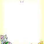 Easter Stationery Theme Free Digital Stationery Pertaining To Free Printable Easter Letterhead