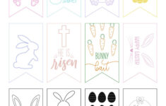 Easter Tags - 300 Free Printable Gift Tags | Printabulls for Printable Easter Tags