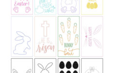 Easter Tags - 300 Free Printable Gift Tags | Printabulls pertaining to Printable Easter Name Tags