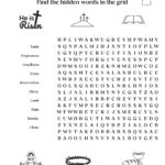 Easter Themed Word Searches • Beeloo Printable Crafts And Within Christian Easter Word Search Printable