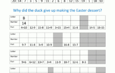 Easter Worksheets For Kids within Free Printable Easter Maths Worksheets