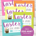Egg Hunt Printable Signs – Let'S Diy It All – With Kritsyn Merkley For Easter Eggs Hunt Signs Free Printable