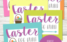 Egg Hunt Printable Signs – Let'S Diy It All – With Kritsyn Merkley within Free Printable Easter Eggs Hunt Signs