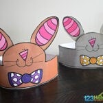 🐰 Free Printable Bunny Ears Easter Hat Template Within Free Printable Easter Headband