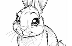 🐰 Hop To It! Free Printable Easter Bunny Coloring Pages 🎨 — Sew pertaining to Free Printable Easter Bunny Pictures To Color