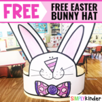 Free Easter Bunny Hat   Simply Kinder Pertaining To Free Printable Easter Headband