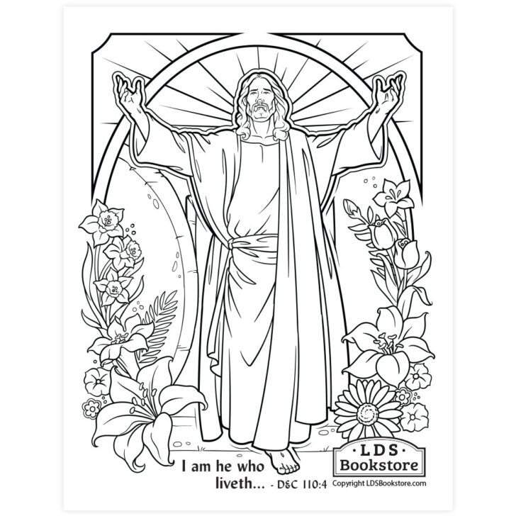 Christian Easter Coloring Pages Free Printable