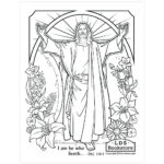 Free Easter Coloring Page   Printable Regarding Easter Bible Printable